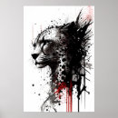 Pesquisar por pinturas do leopardo pôsteres pósteres Chita