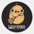 Pesquisar por batata doce adesivos Trocadilho vegetal