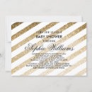 Pesquisar por striped baby shower convites Ouro