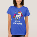 Pesquisar por unicórnios engraçados camisetas Para ela