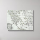 Pesquisar por os mapas antigos impressão de canvas Horizontal
