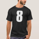 Pesquisar por número oito camisetas Números