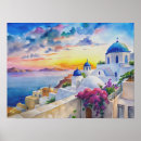 Pesquisar por santorini pôsteres pósteres Mediterrâneo