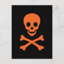 Pesquisar por ossos cruzados cartoes postais Halloween