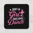 Pesquisar por menina dança de cartao de visita Meninas