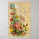 Pesquisar por porte postal da flor Vintage