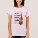 Pesquisar por aniversário violino camisetas Músico