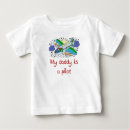 Pesquisar por piloto do bebê camisetas Plano