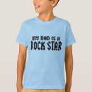 Pesquisar por você é uma estrela do rock camisetas Pai