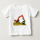 Pesquisar por máquinas escavadoras camisetas Para crianças