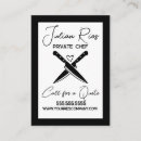 Pesquisar por restaurante cartao de visita Cozinheiro