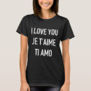 Pesquisar por ti amo camisetas Eu te amo
