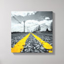 Pesquisar por sem fio impressão de canvas Preto e branco