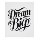 Pesquisar por dream big pôsteres pósteres Motivação