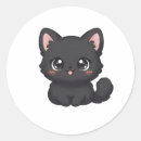 Pesquisar por gato preto engraçado adesivos Qualquer crinaça