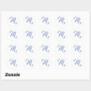 Pesquisar por monograma casamento adesivos Azul