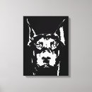 Pesquisar por doberman impressão de canvas Cão