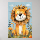 Pesquisar por leão bonito pôsteres pósteres Qualquer crinaça