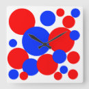 Pesquisar por cores eua relogios de parede Branco vermelho e azul