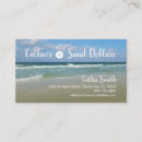 Pesquisar por praia da areia padrao cartao de visita Arte