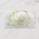 Pesquisar por salão beleza do casamento de cartao de visita Branco