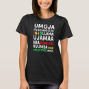 Pesquisar por kwanza camisetas Americano