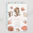 Pesquisar por watercolor mermaid convites Aquarela