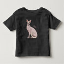 Pesquisar por desenho do gato camisetas Para crianças