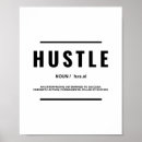 Pesquisar por hustle pósteres Tipografia
