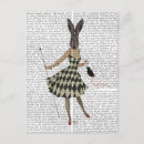 Pesquisar por rabbit cartoes postais Vestido de coelho