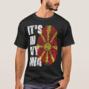 Pesquisar por bandeira macedónia camisetas Macedônia do norte