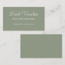 Pesquisar por voucher cartao de visita Elegante