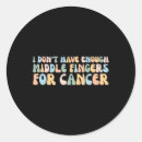 Pesquisar por dedo médio adesivos Suporte ao cancer