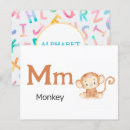 Pesquisar por m é para o macaco Alfabeto