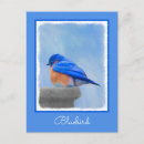 Pesquisar por bluebird cartoes postais Pintura