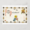 Pesquisar por casal gato cartoes postais Halloween