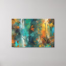 Pesquisar por folhas douradas impressão de canvas Flores