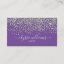 Pesquisar por roxo prata cartao de visita Moderno