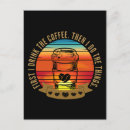 Pesquisar por mas primeiro café cartoes postais Cafeína
