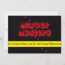 Pesquisar por mistério de assassinato convites Preto