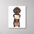 Pesquisar por prato impressão de canvas Cães dachshund