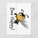 Pesquisar por happy bee cartoes postais Feliz