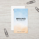 Pesquisar por laranja e azul cartao de visita Cliente