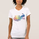 Pesquisar por pavão colorido camisetas Arco íris