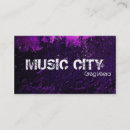 Pesquisar por indústria musical cartao de visita Grunge