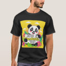 Pesquisar por panda bonito camisetas Desenho animado