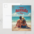 Pesquisar por bandeira austrália cartoes postais Australiano