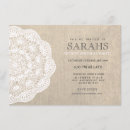 Pesquisar por doily convites Burlap