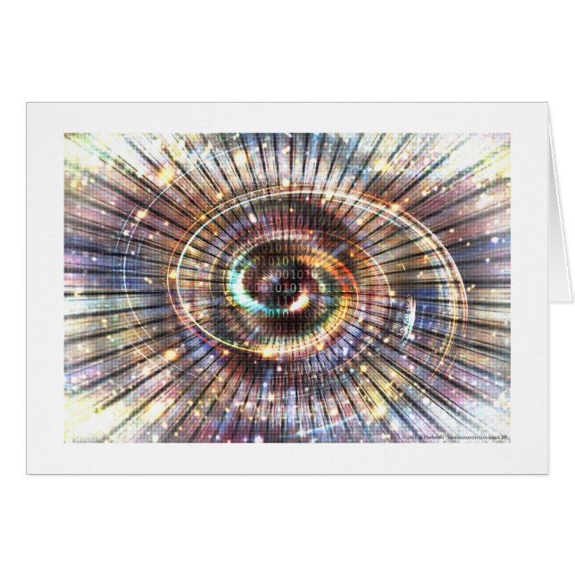 01001010100101101 (parte 2) - Cartão (Frente Horizontal)