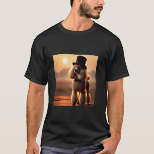 01 Camisa de Poodle Elegante e Sofisticada Camiset